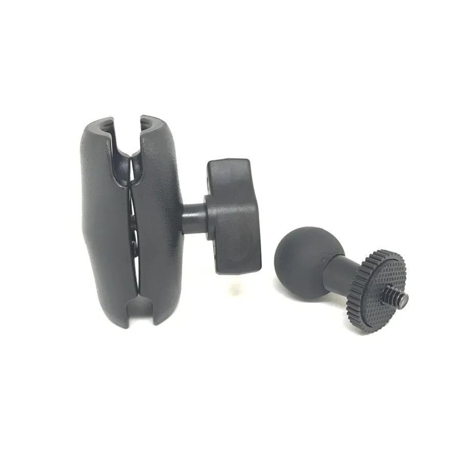 Шаровое Крепление с двойной розеткой 1/4 Штатив Адаптер винт к 1 дюймовому