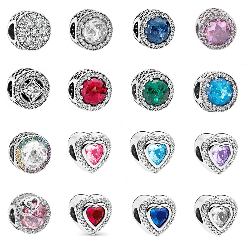 

Hot Sale Jewelry Gifts For Women Bracelets DIY Designer Charms Fit Original Pandora 925 Sterling Silver Bangle Beads Plata deley