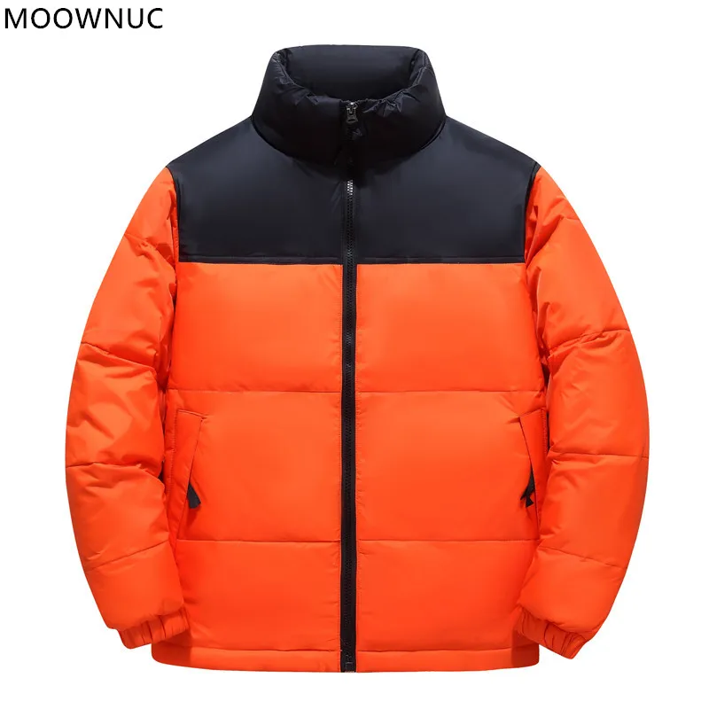 2021 Winter New Men's Fashion Trend Down Jacket Slim-Fitting Casual Men With Fleece and Thick Warm High Quality Coat Size S-3XL