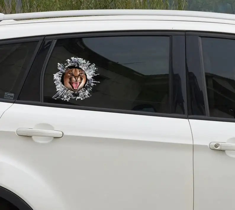 

2021 Caracal window sticker, car sticker, Caracal car decal, window sticker