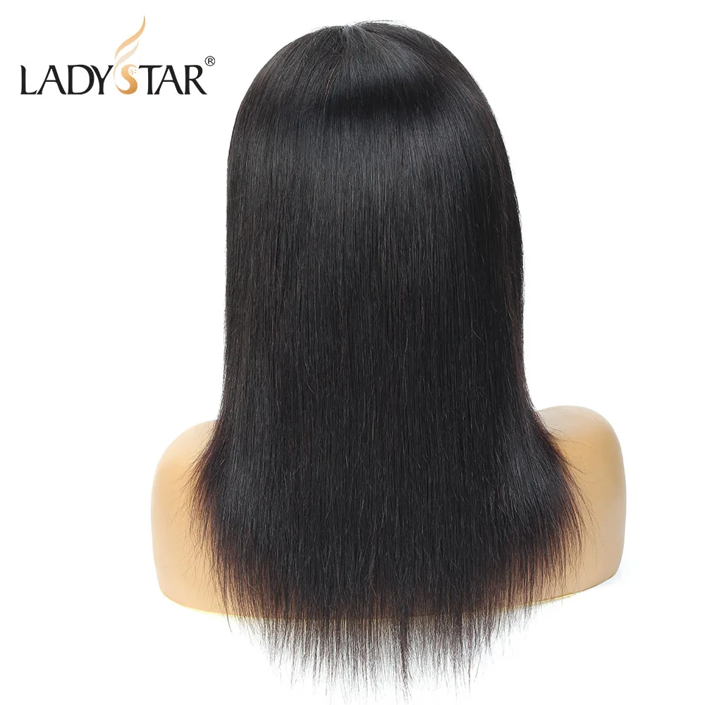 LADYSTAR, прямой парик на кружеве, 22 дюйма, 360, парик на кружеве, парики Remy для черных женщин, бразильский парик