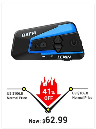 2 шт. Lexin 4 способа пересеченной местности, мотоцикл Bluetooth шлем гарнитуры домофон, FM, BT, интеркомуникатор, наушники MP3 interfone