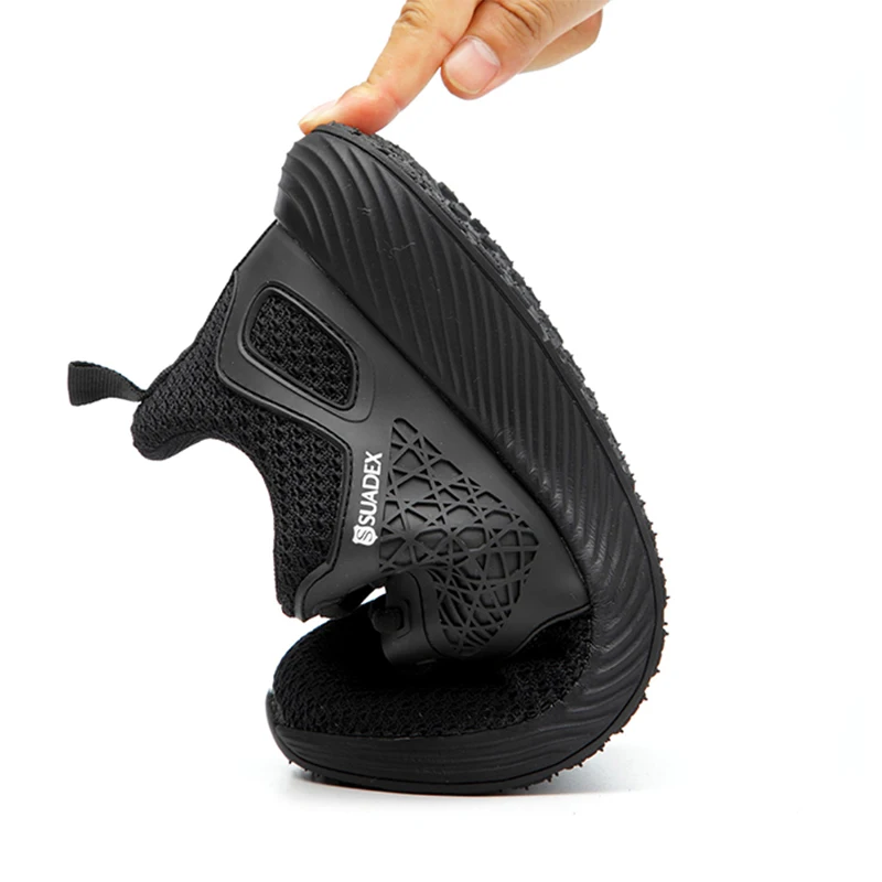 Мужские защитные рабочие ботинки Jackshibo мужские осенние строительные со стальным