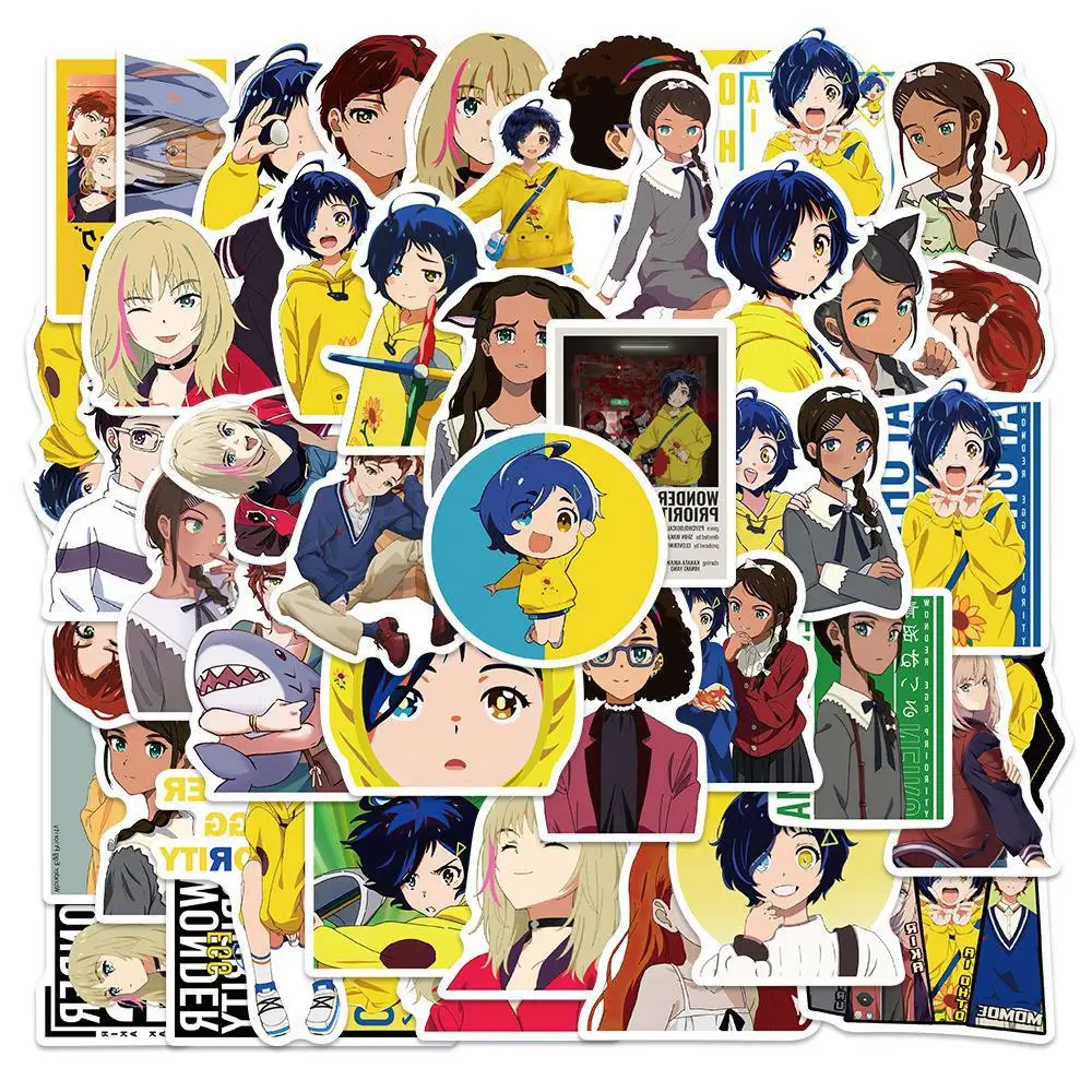 

10/30/50PCS Animation Strange Egg Story Hand Account Graffiti Waterproof Sticker Suitcase Notebook Refrigerator Helmet Wholesale