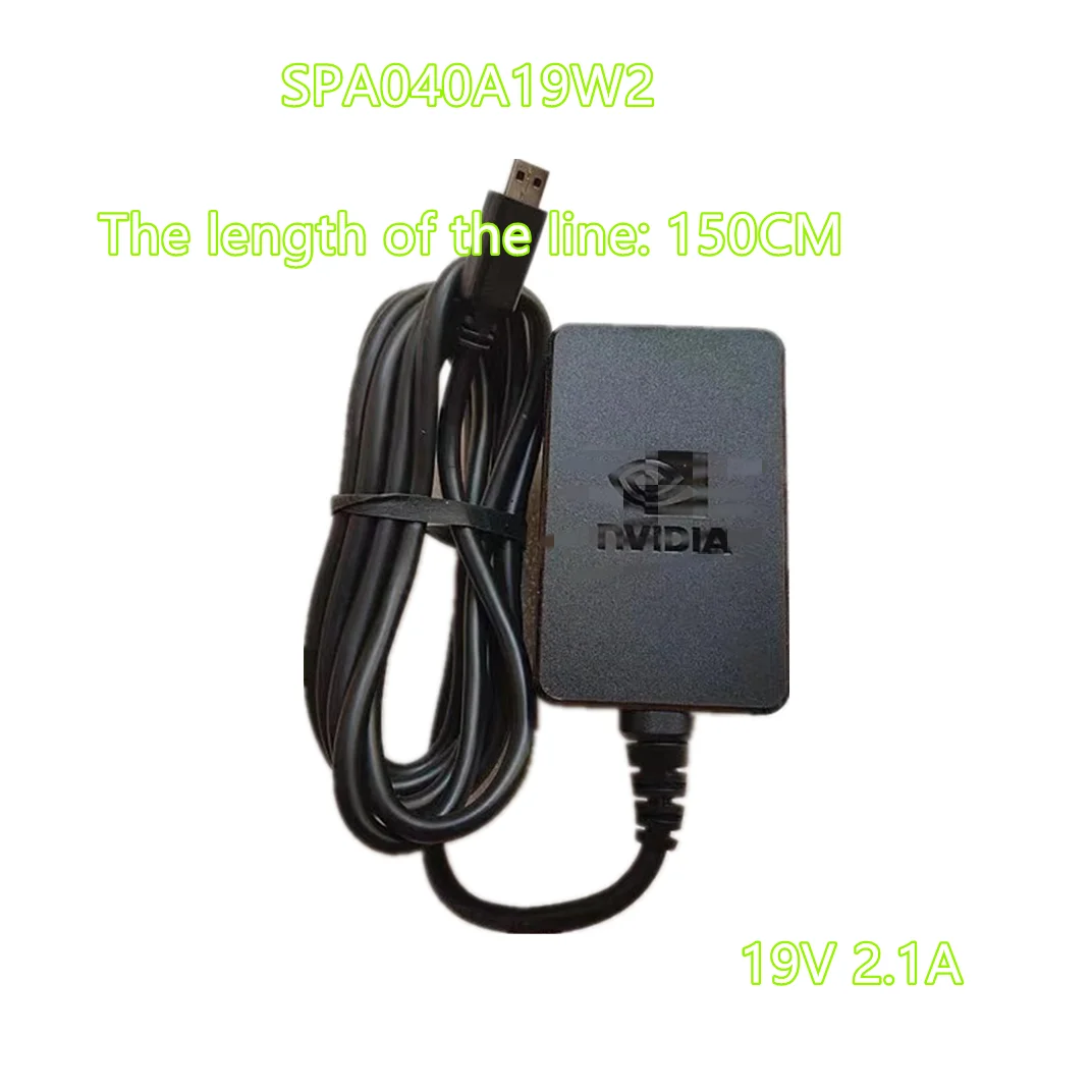 

100% Питание SPA040A19W2 для Nvidia щит ТВ Pro медиа-Сервер питания Зарядное устройство 19V 2.1A DC адаптеры переменного тока импульсный источник Питание