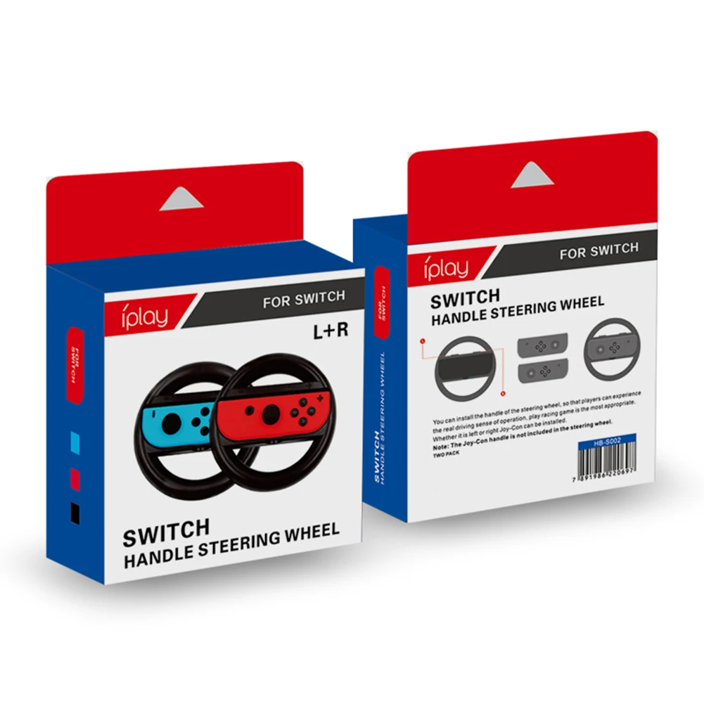 2 шт. контроллеры рулевого колеса ABS Материал игровой коммутатор контроллер Joy con