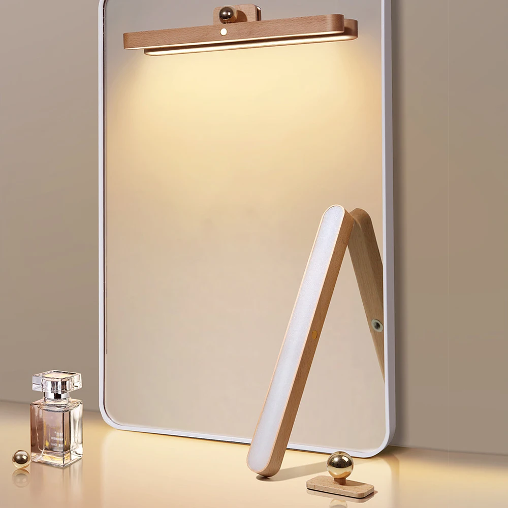 

Adjustable LED Mirror Light Dressing Table Makeup Light For Bathroom Make Up Mirror Lamp Desk Wall Vanity Lights Selfie Light