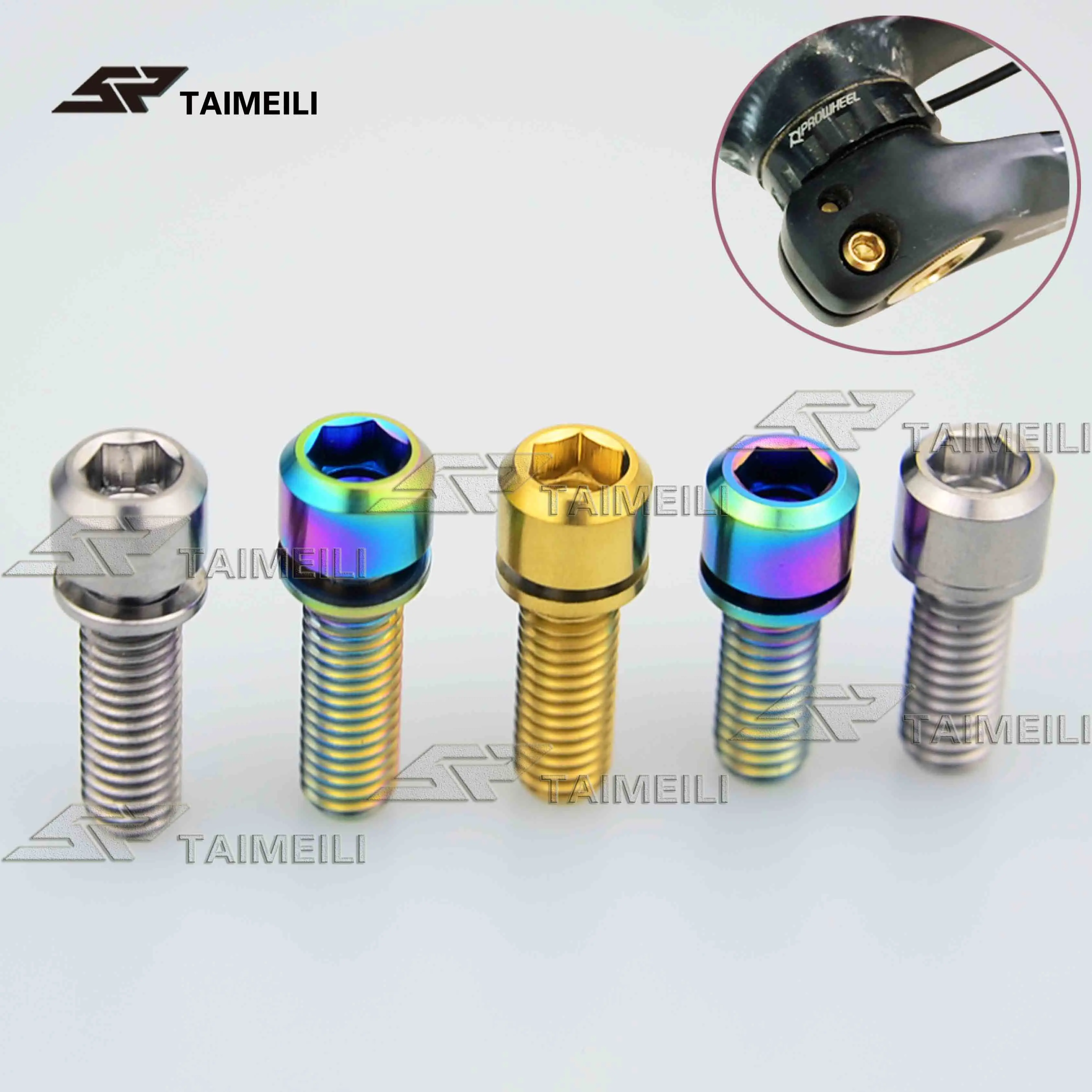 TAIMEILI титановый сплав винт M6x16/18/20 коленчатый замок XT XTR | Обустройство дома