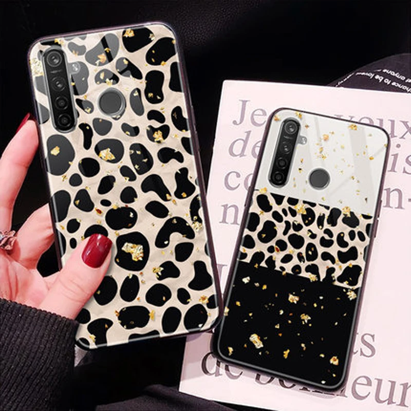 Чехол для OPPO Realme 5 чехол realme pro 5pro искусственное закаленное стекло Q Глянцевая