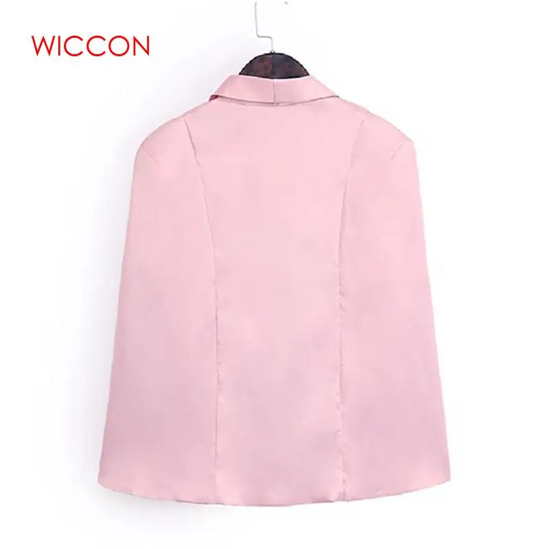 2020 модная женская куртка с длинным рукавом и отворотом OL крутая плащ