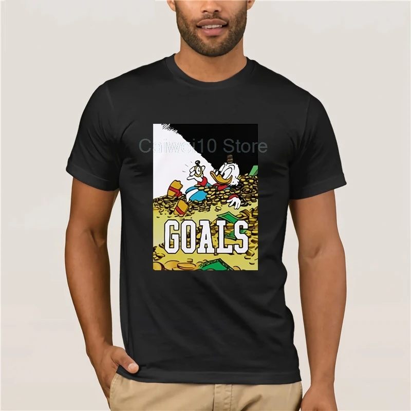 Футболка мужская приталенная хлопок 100% Повседневная Свободная рубашка с круглым