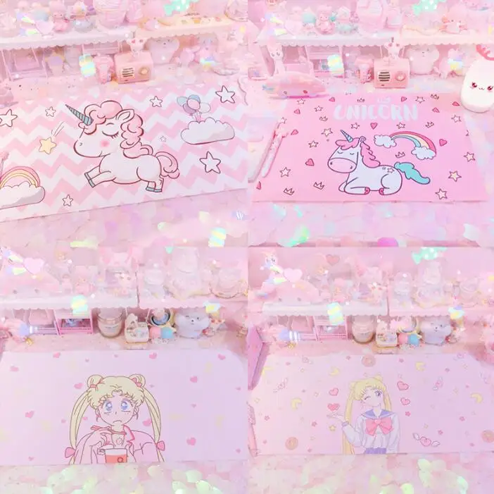 

Cartoon Strawberry Girl Saiorl Moon Melody Printed Rubber Computer Laptop Mouse Pad Creative Keyboards Desk Mat 5196