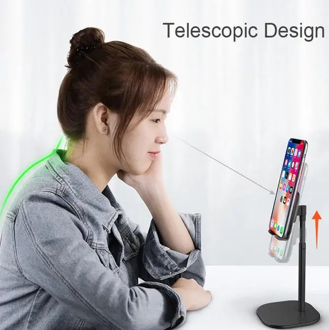 HobbyLane универсальная настольная телескопическая подставка-держатель для сотового телефона для мобильного телефона/планшета настольная подставка для мобильного телефона d25
