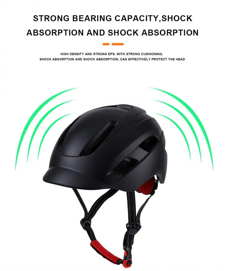 

Велосипедный шлем с светильник кой, умный, с USB-зарядкой, безопасный для мужчин и женщин