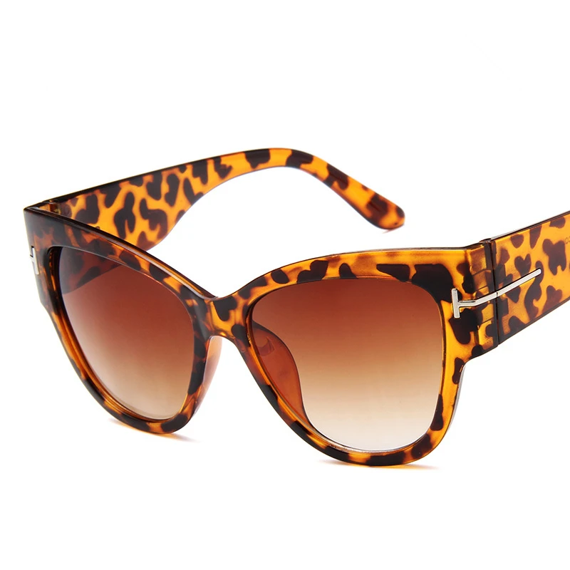 2020 новые модные брендовые дизайнерские солнцезащитные очки Tom Cat Eye женские