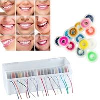 dental orthodontics elastic ultra power chains rubber spool continuous type size dentist materials random color oral hygiene