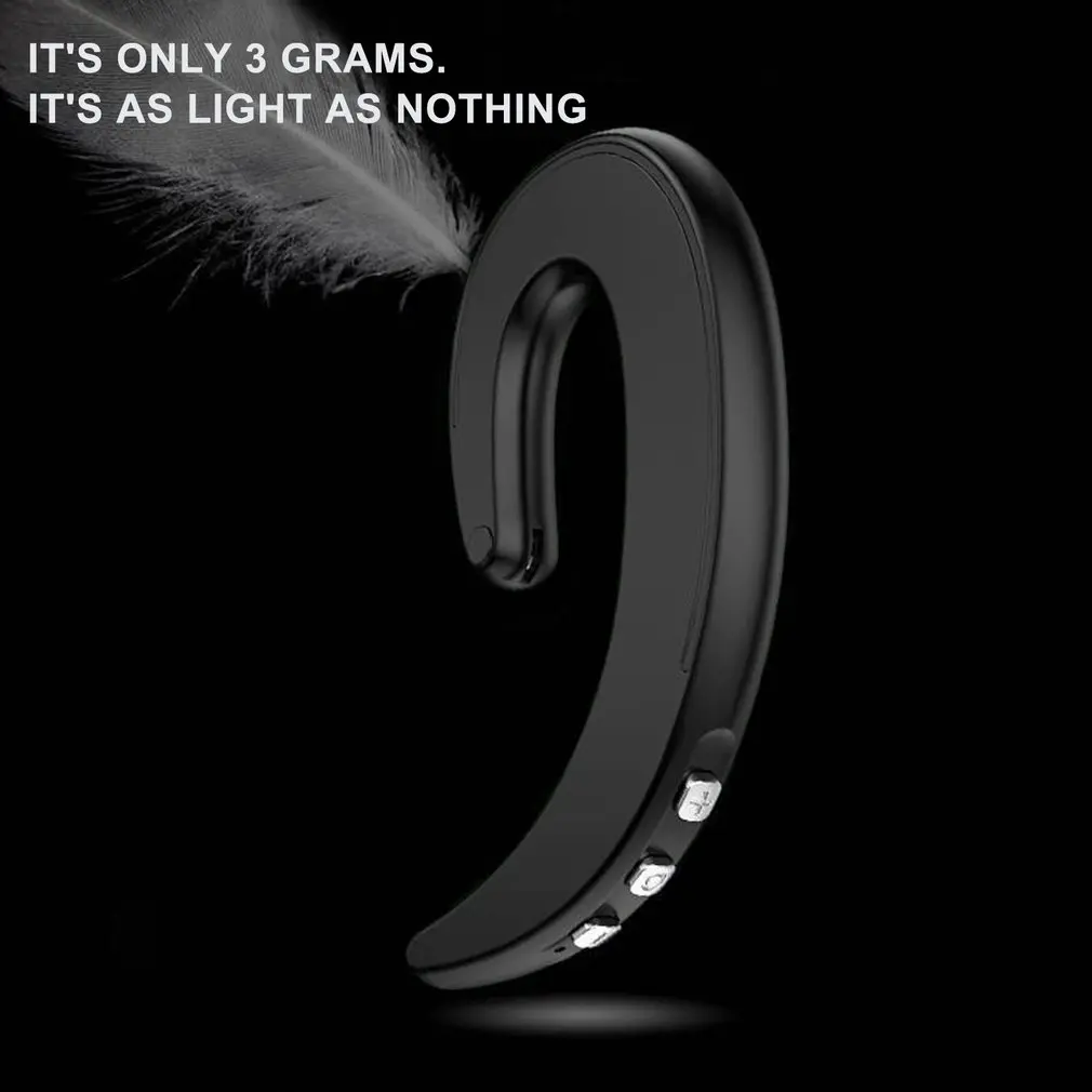 Ультратонкие Беспроводные Наушники V4.1 с ушным крючком спортивные наушники для