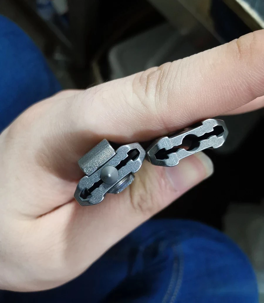 Универсальный нож из титанового сплава держатель для лезвия с титановым зажимом