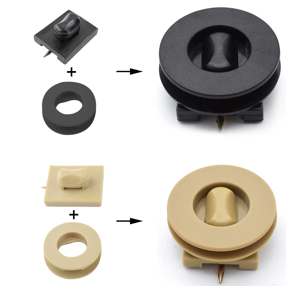 Универсальные автомобильные напольные монтажные точки коврик зажимы крепление