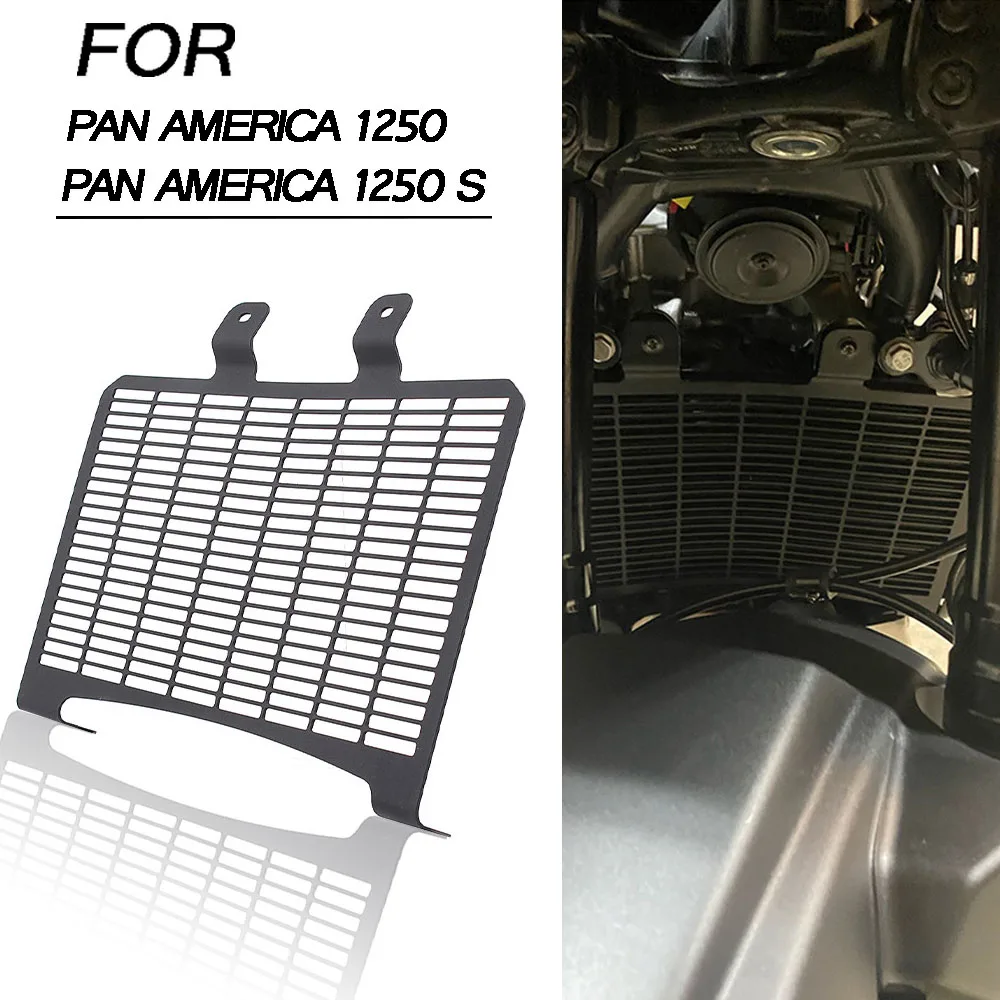 

For Harley Pan America ADV 1250 PA1250 PANAMERICA Special Motorcycle Black Radiator Shield Cover Guard Grille Protector Grill