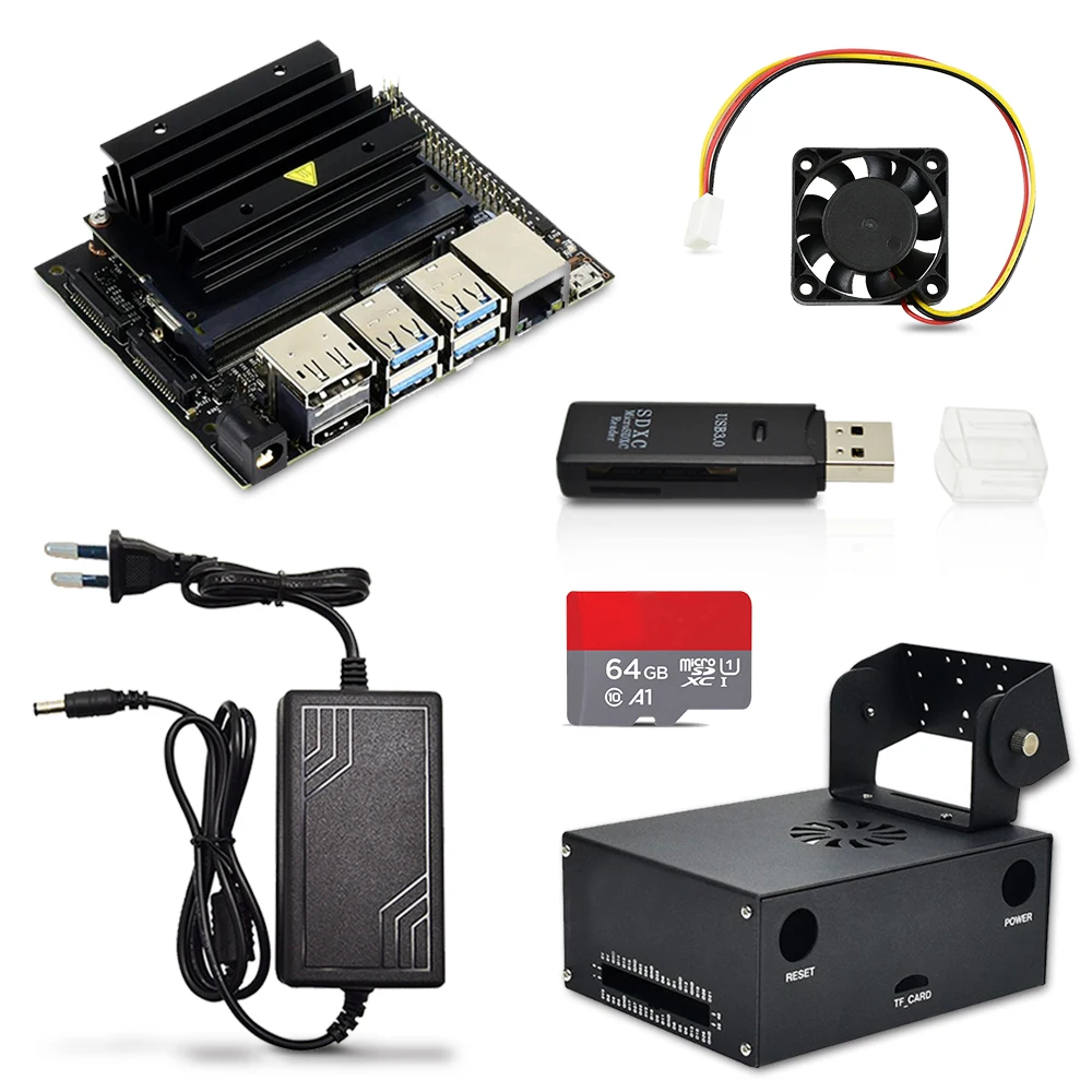 Nvidia Jetson Nano Developer Kit B01 версия маленький мощный цветной компьютер для разработки AI +