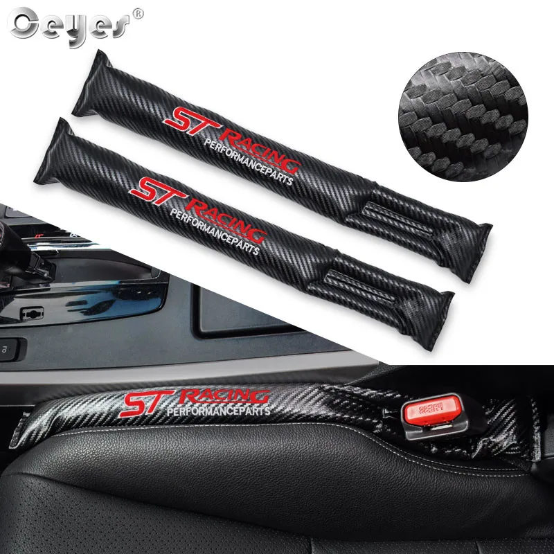 

Ceyes Car Styling Accessories Case For Ford ST Racing Logo Focus 2 3 Mondeo Auto Leak Proof Seat Gap Strips Cover Pad Leakproof