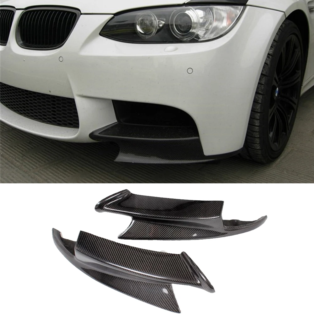 3 серии передние разветвители для BMW E90 Sedan E92 Coupe E93 Кабриолет M3 08 14 углеродное