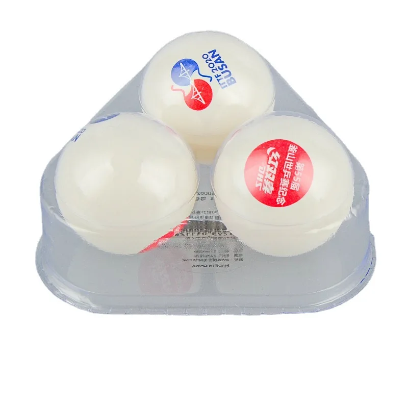 DHS DJ40+ 3-Star BUSAN World TOKYO Games ITTF 3 Star D40+ Tour Table Tennis Ball Plastic ABS Ping Pong Balls -40 | Спорт и