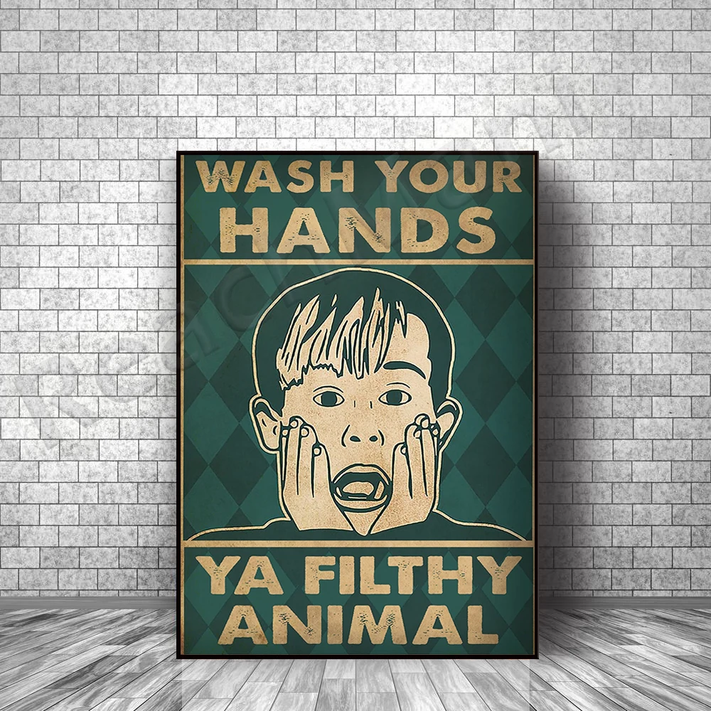 

Washing Hands Dirty Animal Poster National Lampoon's Christmas Holiday Poster