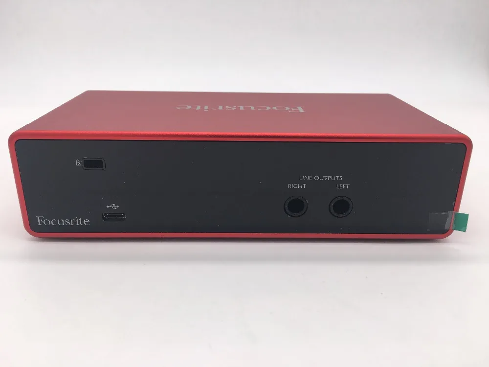 Обновленный Focusrite Scarlett 2i2 3-го поколения Профессиональный записывающий аудио интерфейс USB 2,0 Звуковая карта с предусилитель микрофона