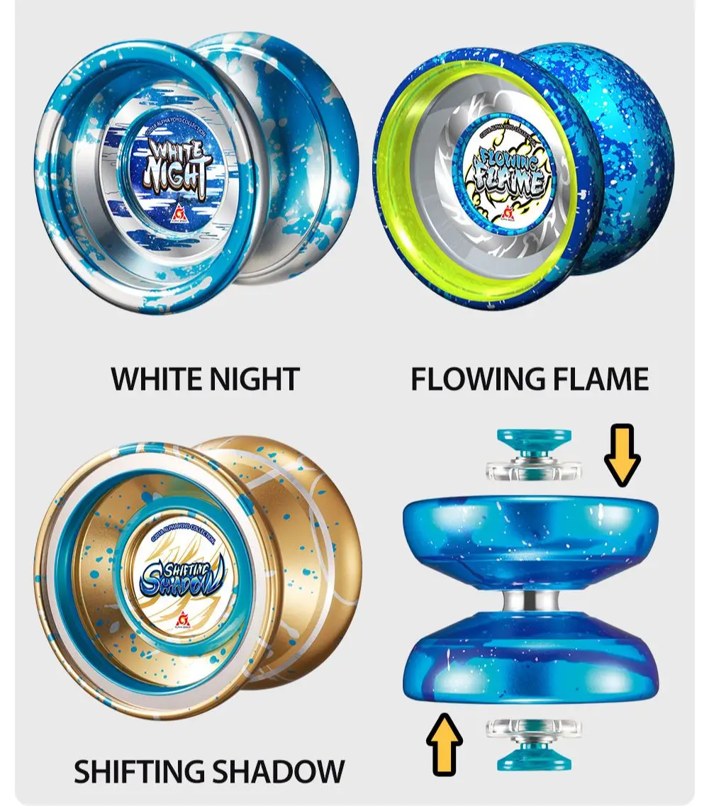 2020 блестящая команда YoYo -Votexmaster серия пламени из полиэстера Волшебная гирлянда