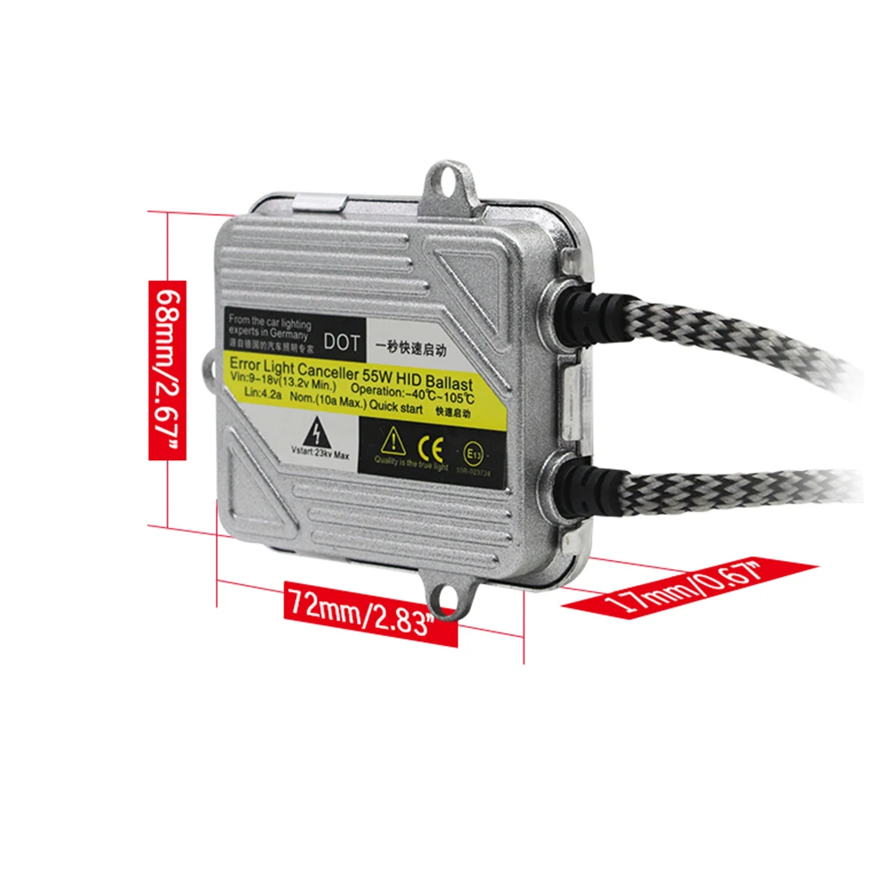 Cawanerl 55 Вт H1 H3 H4 H7 ксеноновая лампа комплект Ballast HID H8 H9 H11 9005 HB3 9006 HB4 9007 880 881