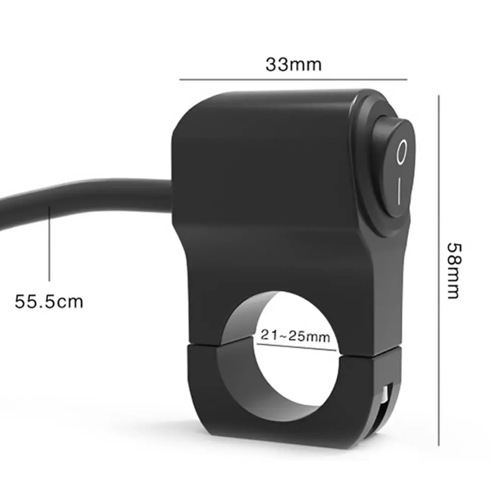 

85% Hot Sales!!! Universal Motorcycle Aluminium Alloy Waterproof Handlebar Light Control Switch