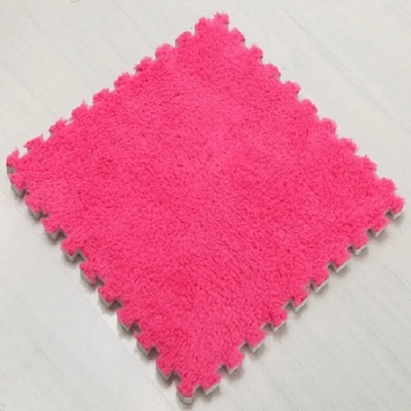 Замшевый ковер мягкий коврик из пены EVA детские игровые коврики сочетающиеся