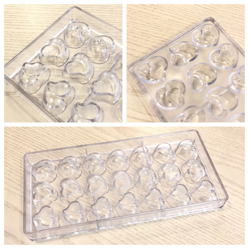 Форма для шоколада из поликарбоната 21 полость | Дом и сад