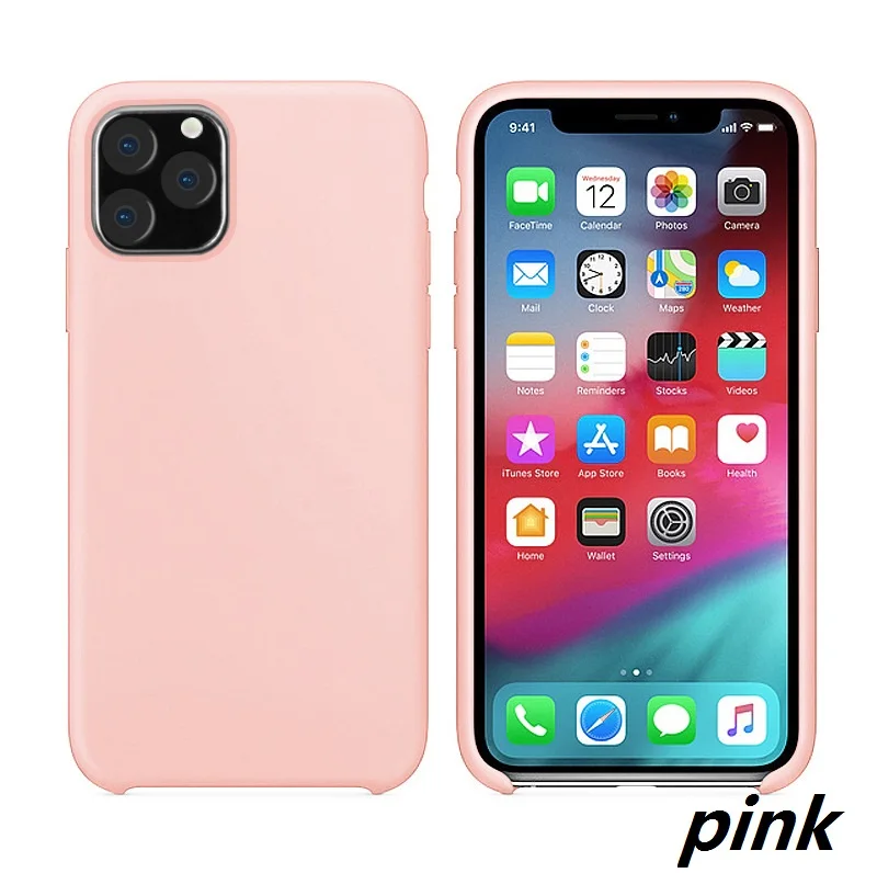 Sand Pink Новое поступление официальный жидкий силиконовый чехол для IPhone 11 Pro Max Мягкий силиконовый чехол из ТПУ - Цвет: Sand Pink