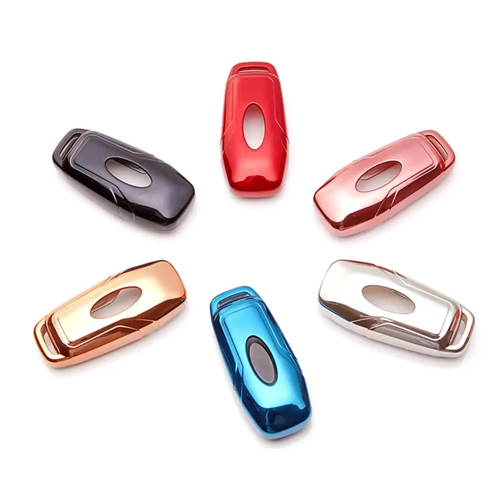 1 чехол для автомобильного ключа из ТПУ брелка защитный ключей удаленный смарт