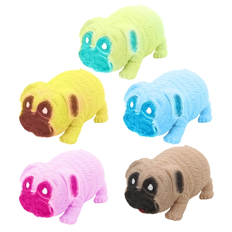 

Sensory Fidget Toy Assortment for Adults Toddlers Kid’s Party Favor Pressure Release Squishy Ball Push Bubble Pug Dog
