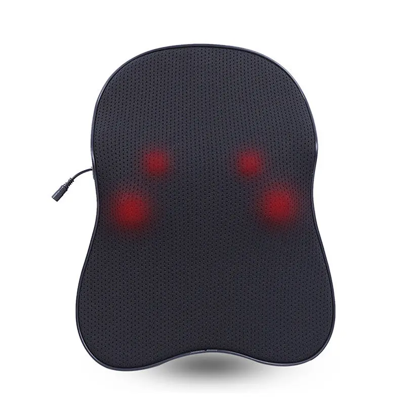 

JINSERTA Car Massage Headrest Pillow Artificial Manipulative Massage Neck Support Lumbar Rest Travel Pillow Relieve Fatigue