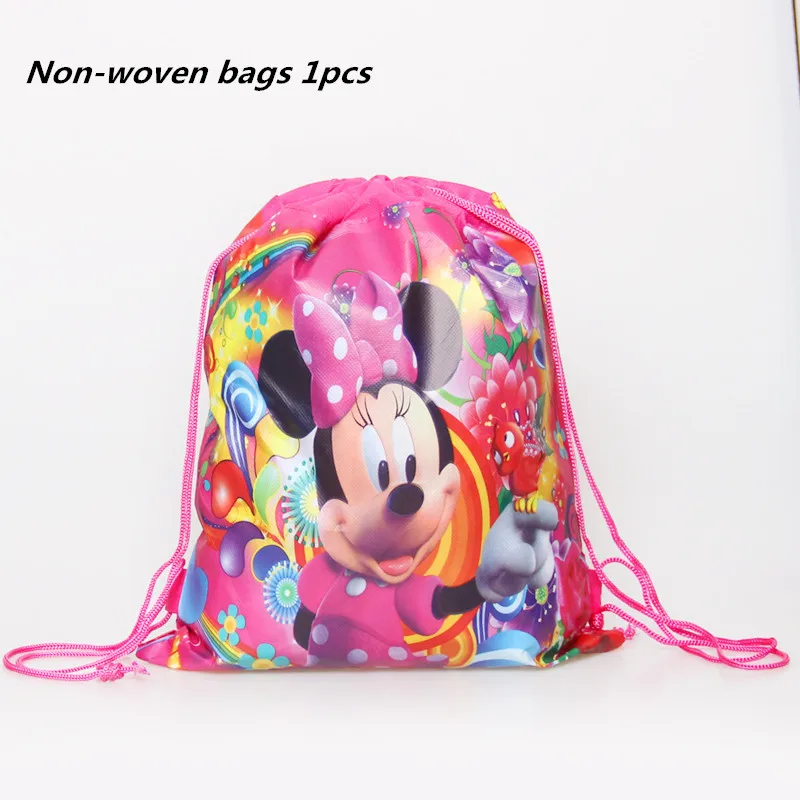 1pcs 34x27cm bag 20 шт./партия Минни тема Микки бумажные салфетки для вечеринки с днем рождения товары для вечеринок Минни бумажные полотенца для салфеток сувениры 33*33 см - Цвет: 1pcs 34x27cm bag