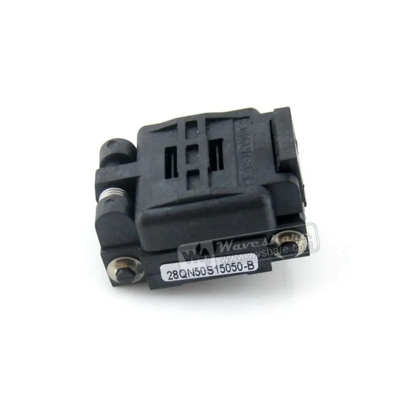 Тестовый разъем Plastronics IC 28QN50K15050 28QN50S15050 шаг 0 5 мм посылка QFN28 MLP28 MLF28 - купить по