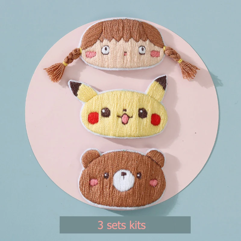 Набор для вышивки детских волос без отделки |