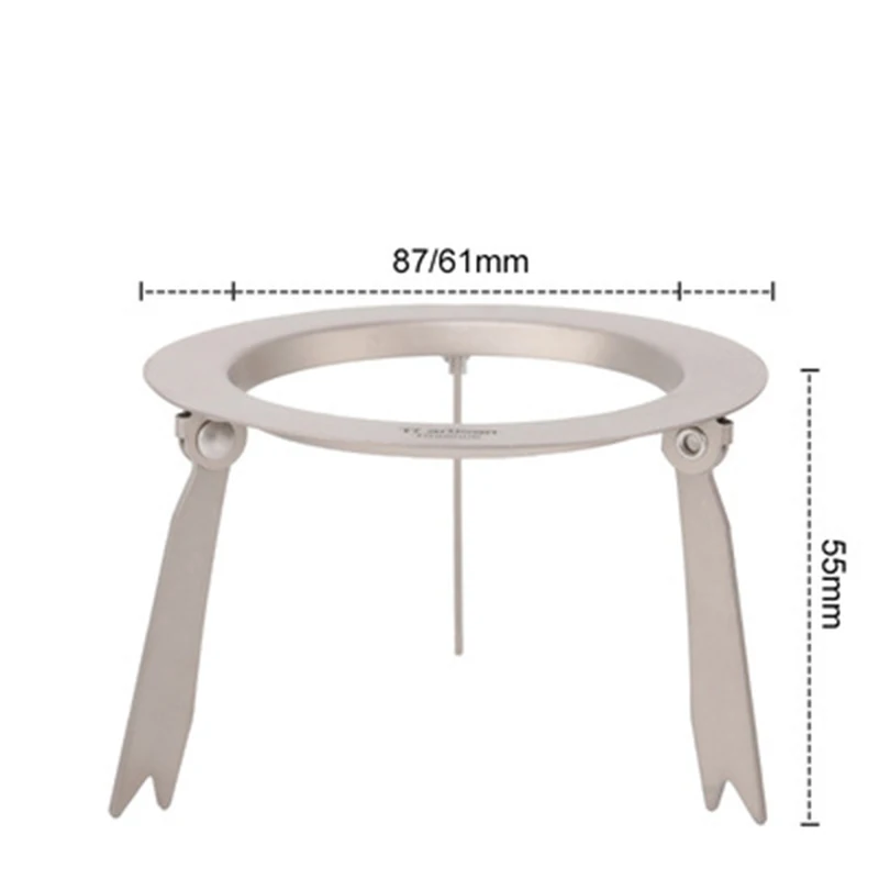 Filtro de caf&eacute; de titanio ultraligero para acampar, desmontable, de viaje, para mochila al aire libre, tazas de t&eacute; para beber, Ta9010-1