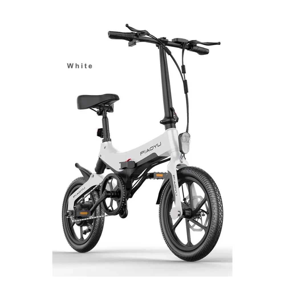 16 дюймов складной электрический велосипед легкий сплав ebike 36V250W рама подвеска