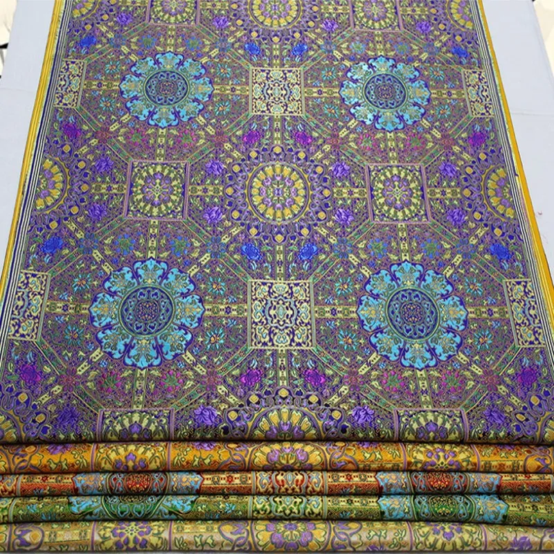 Широкий 28 &quotКитайский Cheongsam монгольский халат буддийский материал отделка
