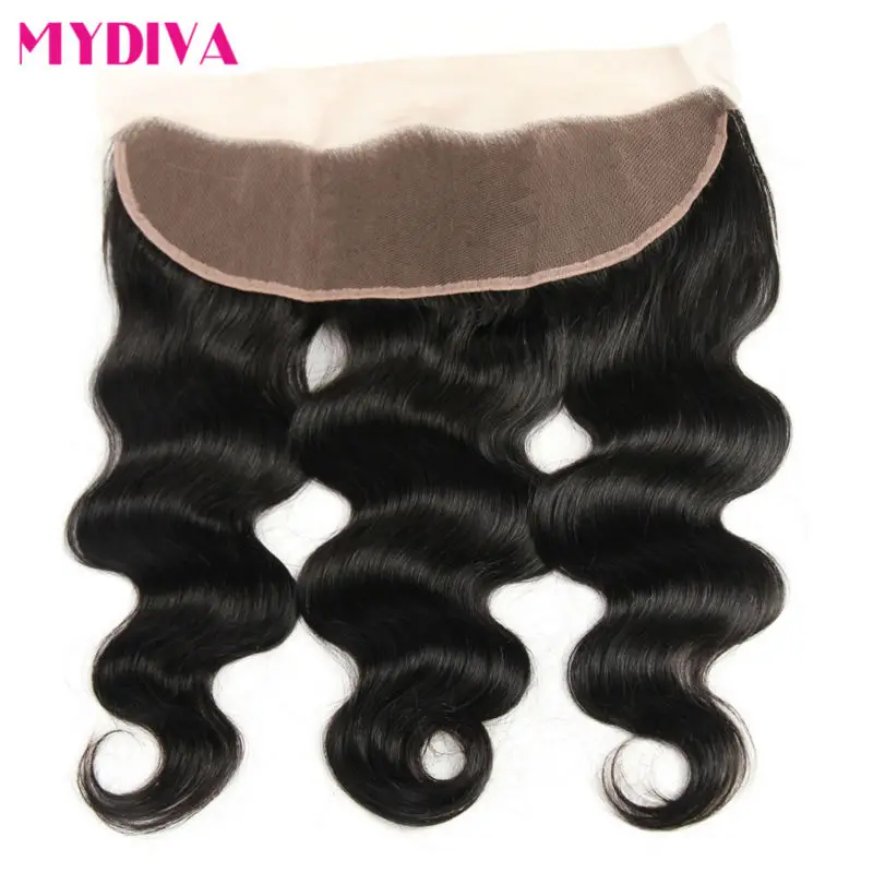 Бразильпряди с фронтальной волной пряди застежкой Реми бразильские стандартные