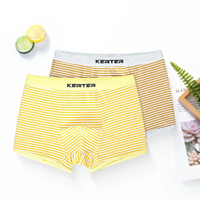 Нижнее белье для детей 2 шт./лот хлопковые дышащие детские шорты трусики