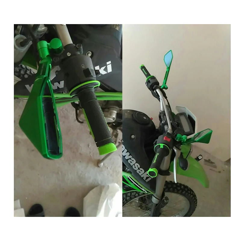 Мотоцикл с ЧПУ алюминиевый зеркало заднего вида боковые зеркала для Kawasaki Z1000 Z750