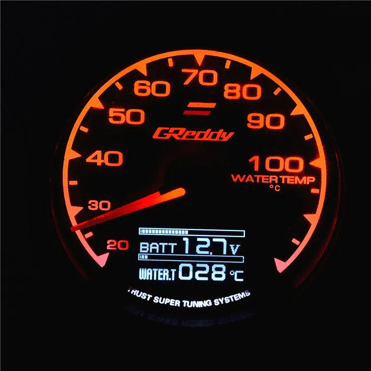 Монитор температуры водяного охлаждения компьютера светящийся термометр