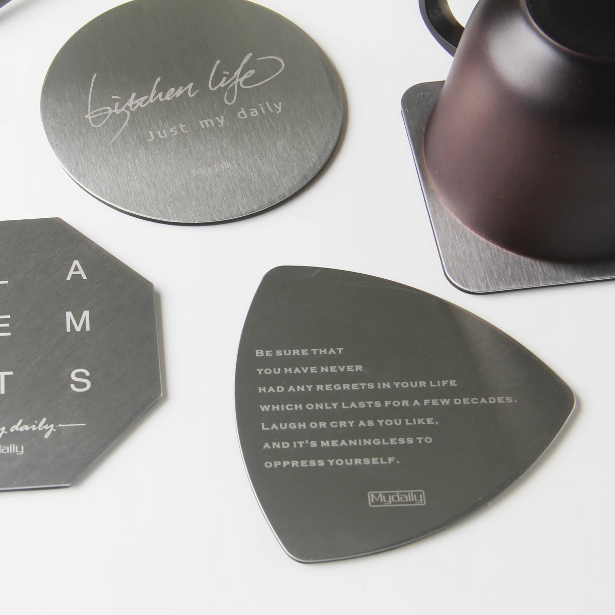 Прямая продажа набор подставок для чашек в Западном ресторане подставки под